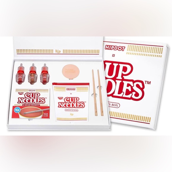 HP ❤️ Cup Noodles x Hipdot Makeup Box Limited Edition Collectors Box - Picture 8 of 10